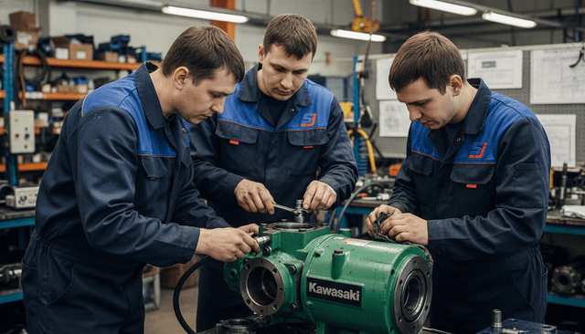 Ремонт гидравлики Kawasaki