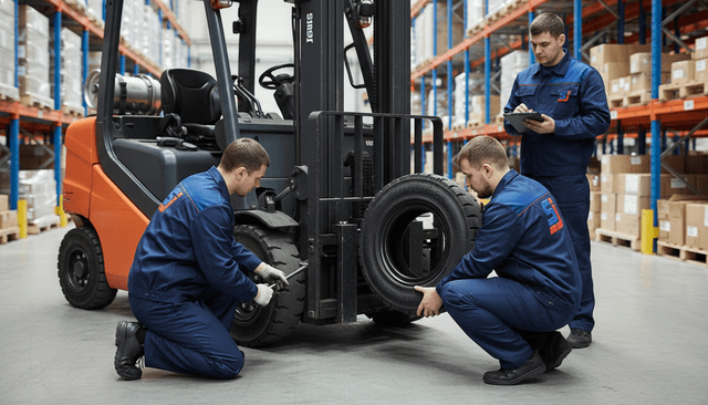 Замена ведущего колеса