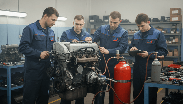 Капитальный ремонт двигателя Toyota 4Y