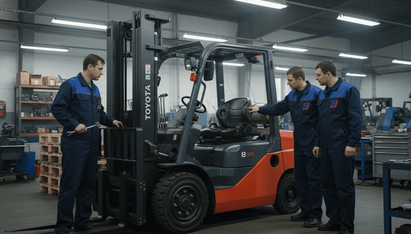 Ремонт погрузчиков Toyota в Бресте, Барановичах, Пинске, Кобрине | Сервис 7FG